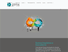 Tablet Screenshot of plmx.com.br